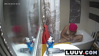 LUUV. Beautiful girl Kelly shaves her pussy before having sex with her boyfriend