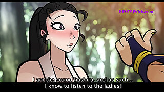 Lord TENGEN Tries out Some SEX Positions on His Wives - Cartoon Sex Parody(Eng SUB)