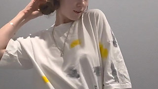 So lovely girl loves to tease you!