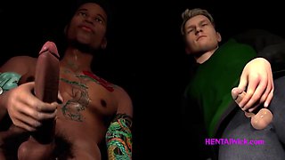 Massive Orgy Party With Hairy Cheating Wife - 3d Anime Sex Parody