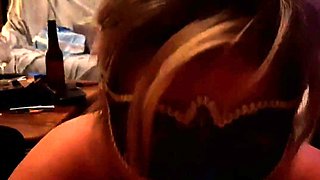 Beautiful French Babe Sucks a Big Cock