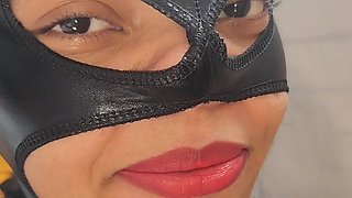 3 Months Pregnant Woman Testing New Long Vibrator and Getting Cumshot in Her Eye at the End