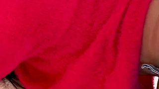 Stepson fucks hot stepmom and cums on her hairy pussy