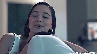 Karlee Grey, Charlotte Cross - Lesbian Step Sisters 9 Scene 3 - Movie Night