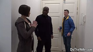 Ana Bell Evans Feeds BBC Creampie to Her Cuckold After Anal