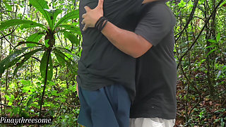 Beautiful Asian Wife Fuck Outdoor. Sex in Jungle. Desi Village Couple Outside Outdoor