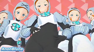 Anonbluna pokegirl full. protagonists and villains