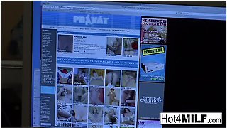 Blonde Amateur Milf Has Big Natural Tits