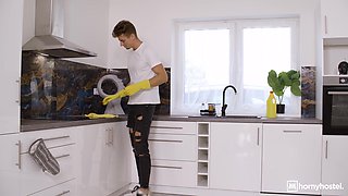 Charming redhead Stepmom horny xxx clip