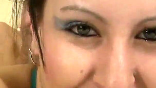 Tattooed brunette wants to suck his cock in multiple positions