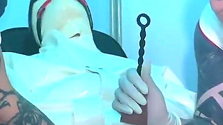 Latex Medical Procedure: Bound, Urethral Play, and Drained