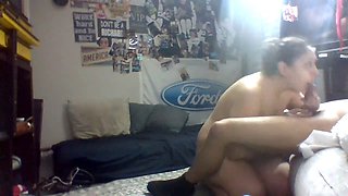 Hotwife THOT enjoys some D and rides a big butt