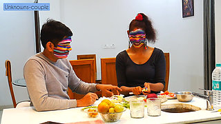 Lonely Housewife Calls Househelp to Cook and Fuck in Kitchen 1