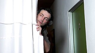 Romantic nymphet's facial cumshot smut