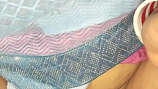 Today I seduced my sister-in-law and fucking blue saree xxx