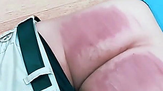Super Sexy Beauty Mistress Punishes Her Husband with Spanking.