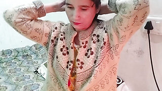 Cute step sister ko nanga kar ke pel diya