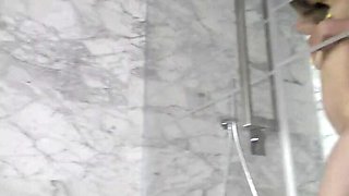 Stepbrother Fucks Stepsister In Bathroom - Blonde Teen With Big Natural Tits Takes Big Cock Rough POV