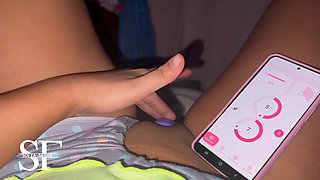 I MASTURBATE WITH AN APP ON MY MOBILE PHONE