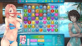 Huniepop 2 - Double Date - Part 3 Sexy Girl with Bikini New by Loveskysan