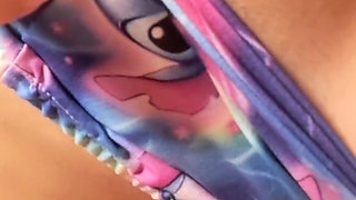 Masturbation - Naughty Girl Shows Her Ass Masturbating Her Pussy