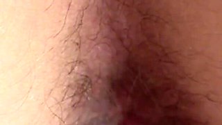 Stepbrother Really Like to Cover My Hairy Pussy with Huge Load of Cum