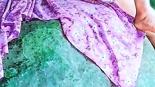 The Big Booty Woman Swimming Naked in the Water and Fucking in the Water on an Outdoor River