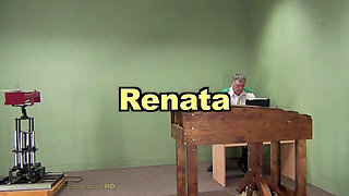 Renata1 Spanking Machine - Ass Whipping