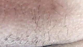 Mature Wife Addicted to Masturbates Her Haitry Pussy