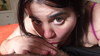 Cuckquean Begs to Taste Another Slut off My Cock