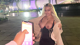 Anal & Let Them Control My Svakom Jordan Toy - Squirt in Parking Lot