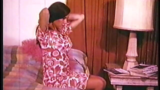 Retro Brunette Nympho Suzie Takes off Her Cloths to Show Her Big Perky Tits and Perfect Young Body