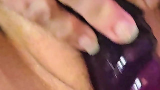 Naughty Stepmommy Dirty Talks While Fucking Double Headed Dildo