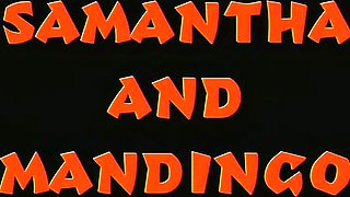 Bubble butt blonde Samantha Sterlyng rides BBC Mandingo in amateur homemade hardcore