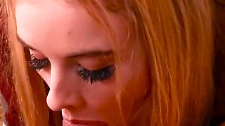 Petite British Teen's First Cumshot Compilation