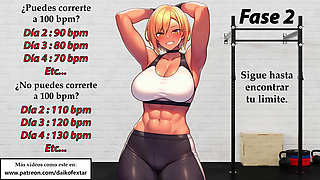 Spanish JOI. Suffer from pleasure: Like feeling the most frustrating orgasm possible.