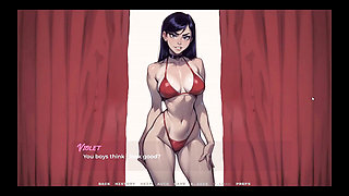 My New Girlfriend Taboo Hentai Game Ep.8 Caught My Best Friend GF with a BBC in the Gym Shower!
