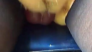 Enjoying Driving and Masturbate