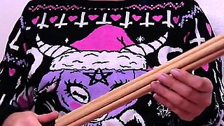 Showing off My Spanking Toys