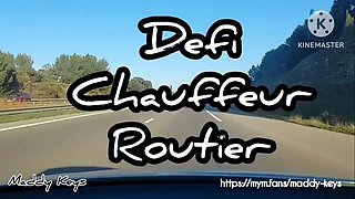 Teenager french tart offers a truck driver a free fellatio - real amateur