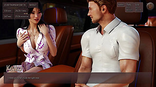 I Creampied a Cute Japanese Chick in my Car - 3D Hentai Animated Porn With Sound - Living With Temptation