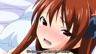 Horny comedy, fantasy, campus anime clip with uncensored