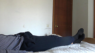 This Muslim Woman Is Shocked!!! I Take Out My Big Black Cock for My Turkish Maid.