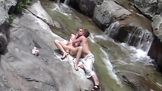 Anal Fuck On The River While Someone Is Watching - Liz Honey And Asha Bliss