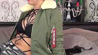 German Scout - fit German femdom teen Katharina pickup and rough fuck