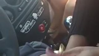 Me. I take my girlfriends for a walk and in the car she fucked her on the road