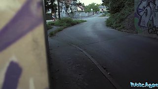 Samanta takes a bait and gets dicked down in public POV