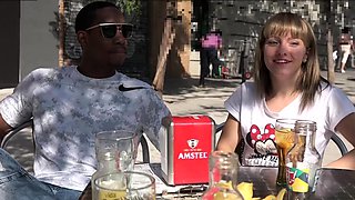 Sassy amateur doll performs kick ass blowjob
