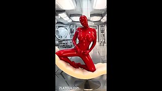 Zlatexa Red liquid doll