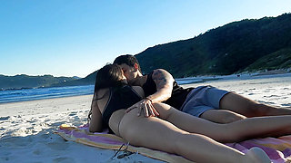 HOT couple on the beach